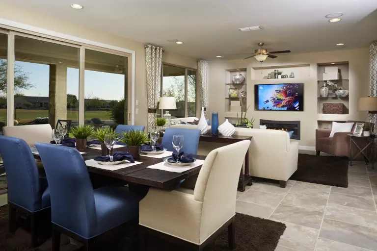 Haven Floor Plan at Del b Sun City Anthem Merrill Ranch New Homes by