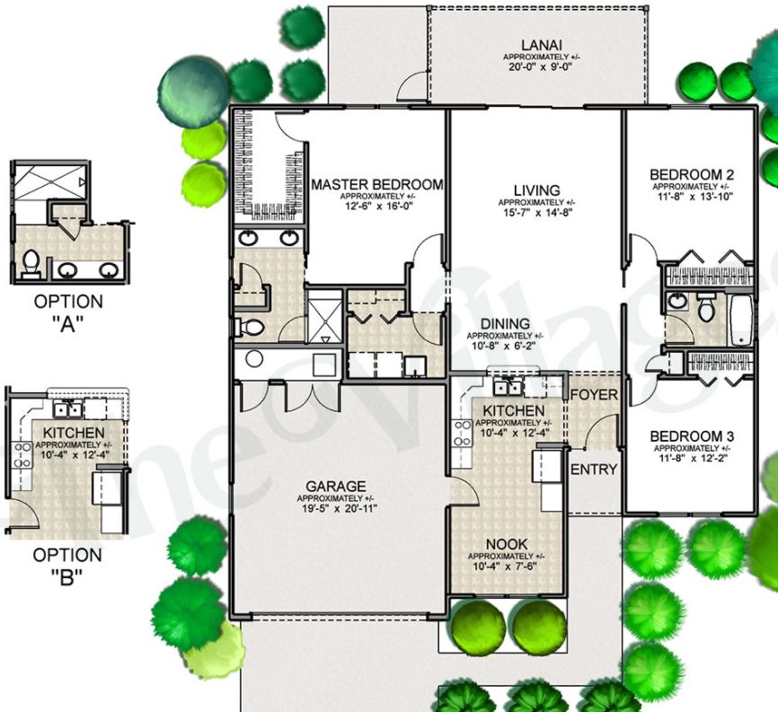 Wisteria Floor Plan by The Villages of Florida eBoomer