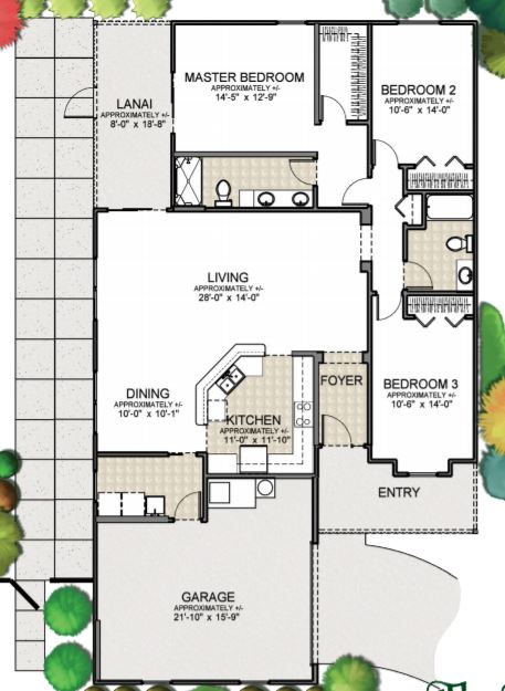 Monticello Floor Plan By The Villages Of Florida Eboomer